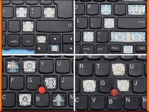 Must-Grab Deals Replacement Keycap Key cap Hinge for Lenovo ThinkPad T470 T480 keyboard A475 A485 Notebook Keyboard - Price $25.65