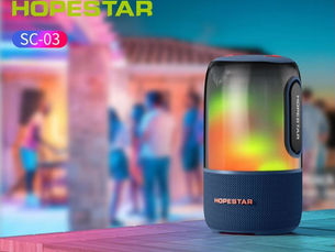 Unbeatable Discounts Wireless Bluetooth Speaker Pulse LED Flash Light IPX6 Waterproof Audio Outdoor Party Soundbox 360 Stereo Surround HOPESTAR SC-03 - Hot Price $69.50