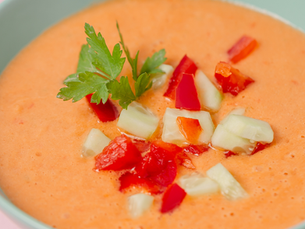 Strawberry Kombucha Gazpacho: An Easy Summer Recipe