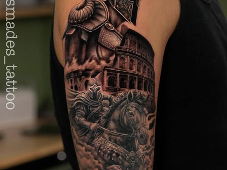 Black and Grey Realism Tattoos in Boca Raton