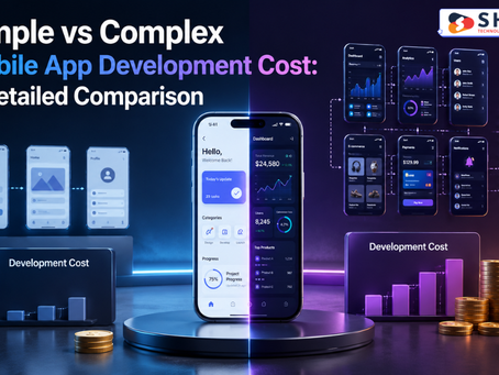 Simple vs Complex Mobile App Development Cost: A Detailed Comparison