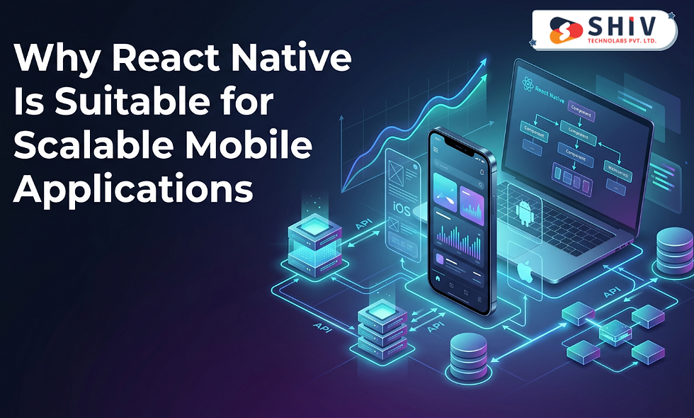 Why React Native Is Suitable for Scalable Mobile Applications