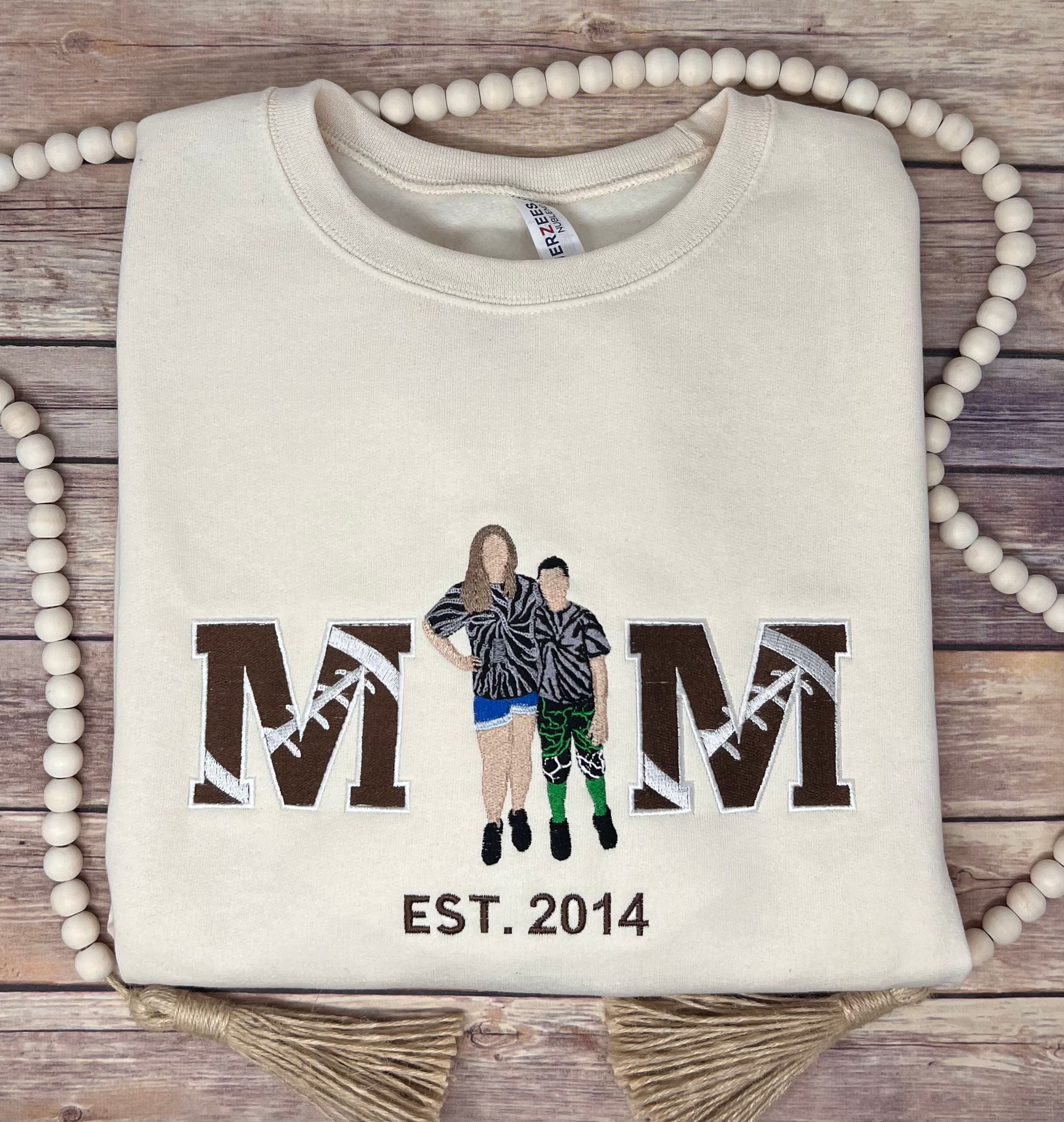 Custom Portrait Sports Mom