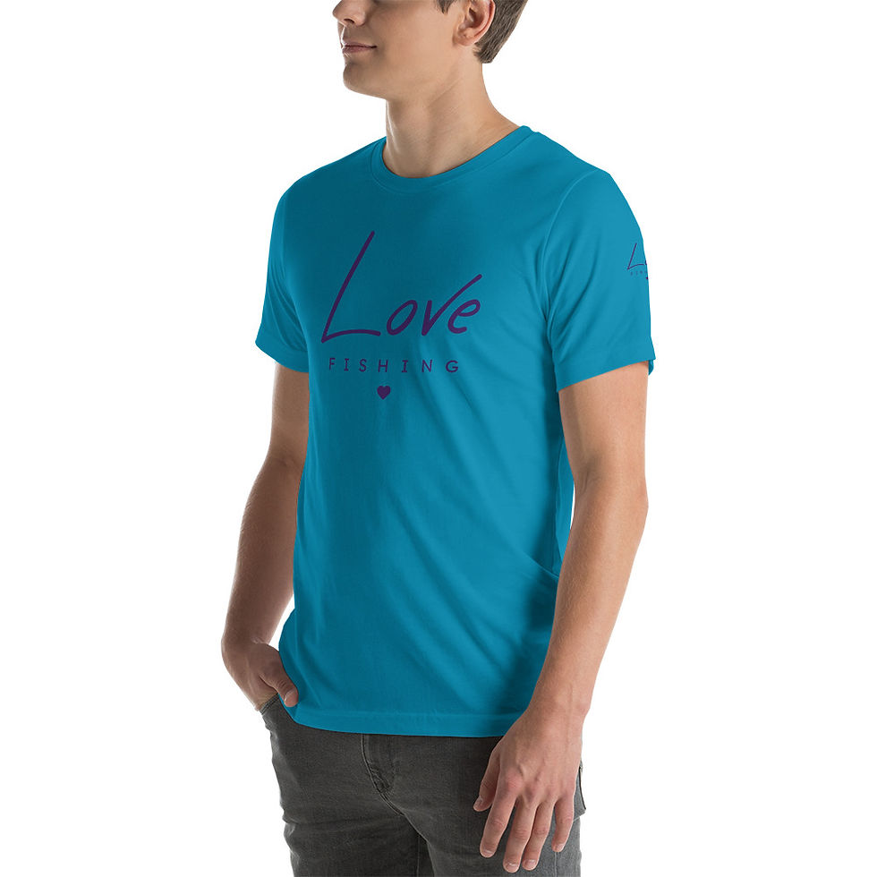Thumbnail: Love Fishing - Short-Sleeve Unisex T-Shirt