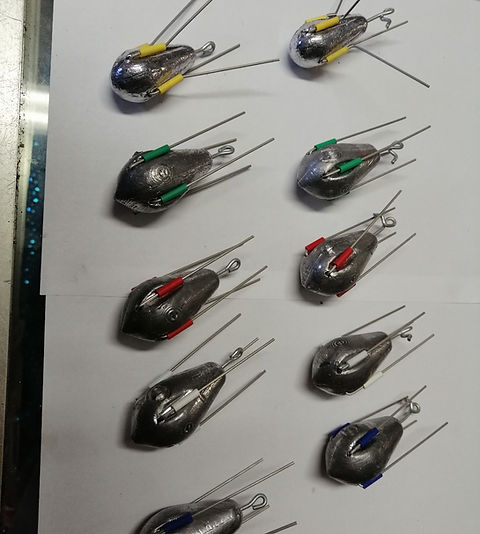 Dumpy grip leads (4oz to8oz) Skylark Tackle