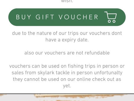 Important Update about Gift Vouchers