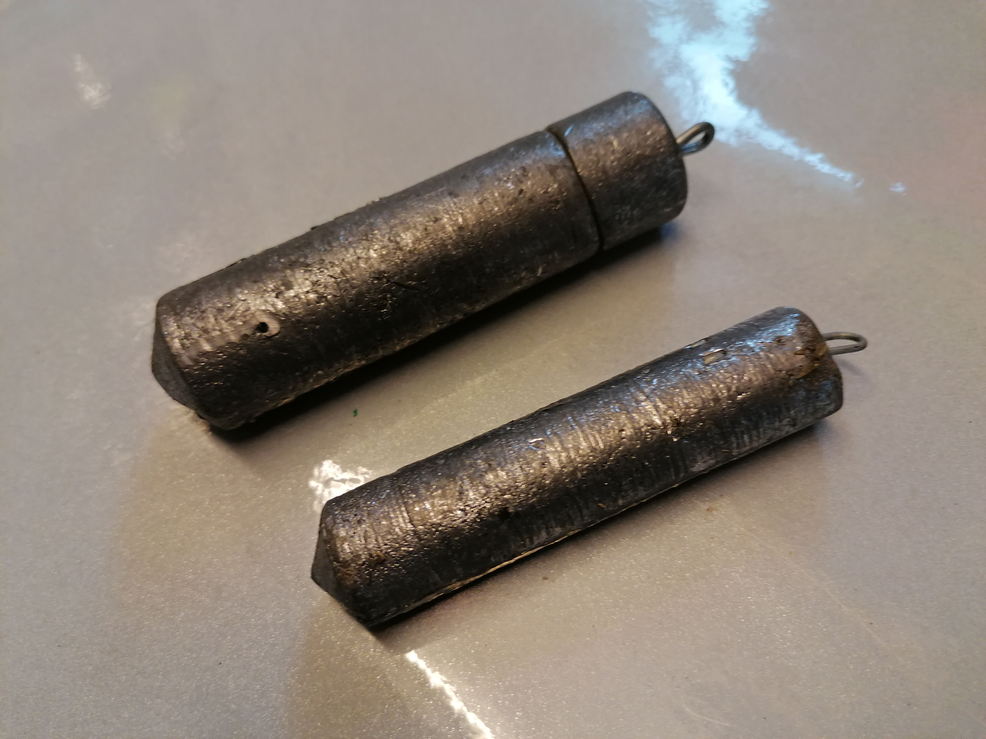 Plummet weights 470g, 230g