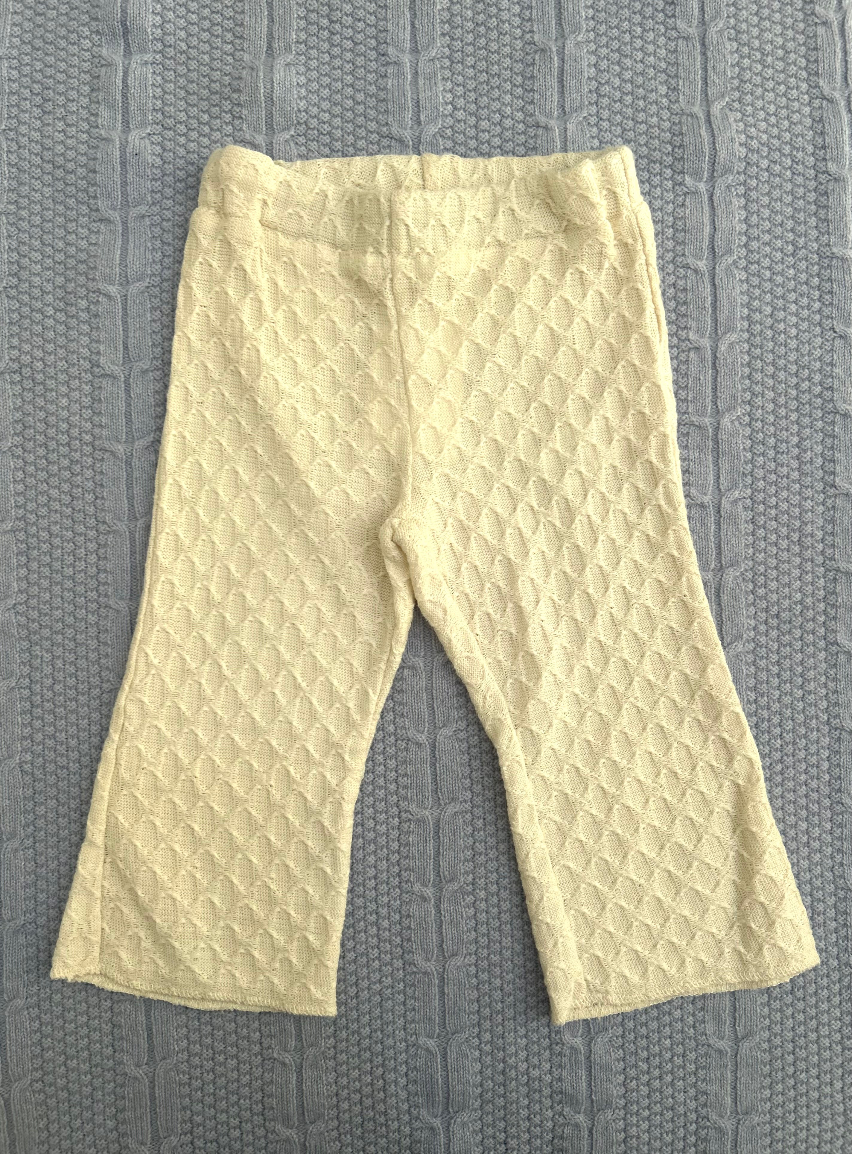 Leggings in maglia di cotone