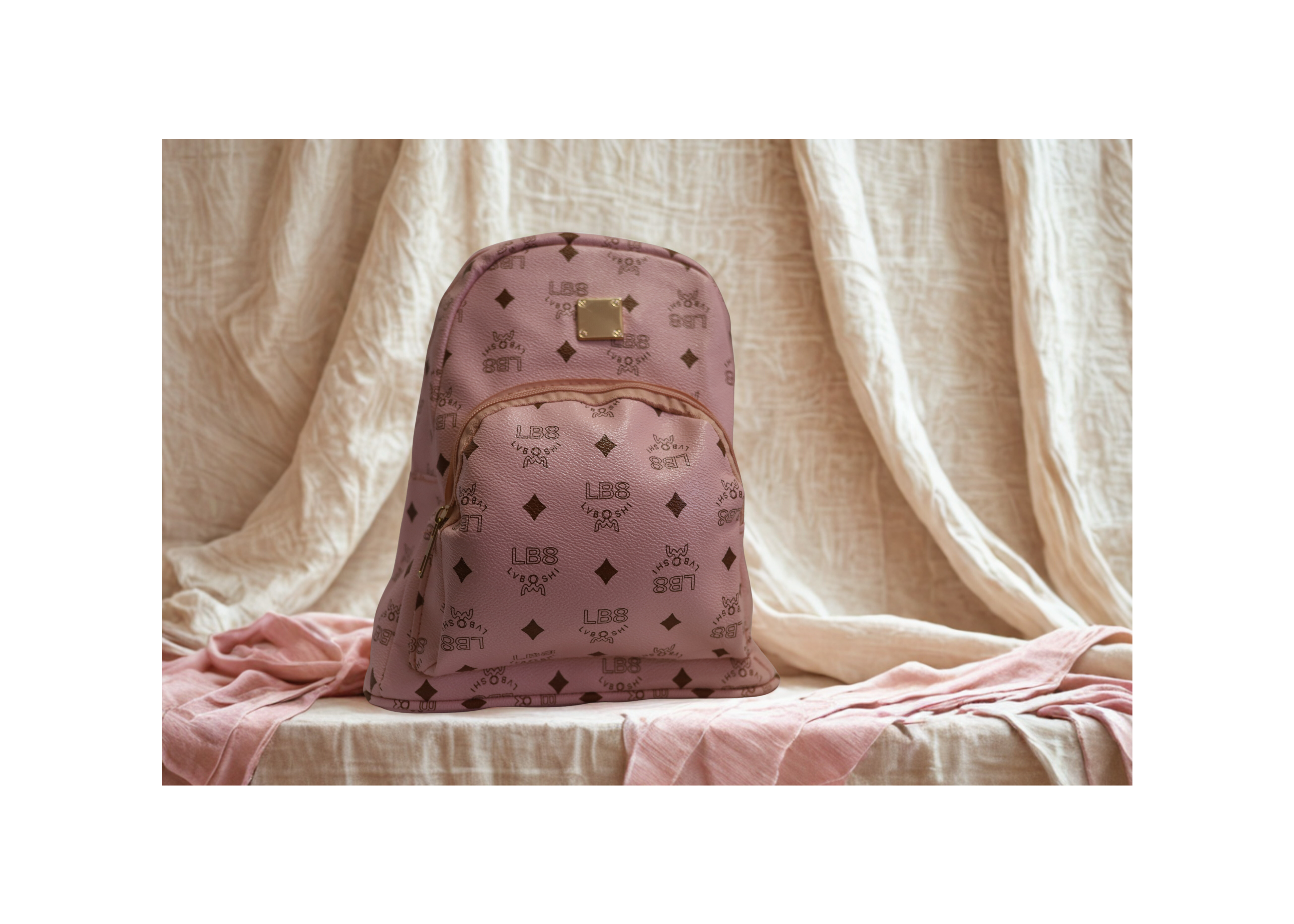 Backpack, Women's Student, Travel Bag Leather