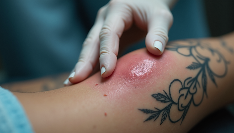 Meine Erfahrungen mit Schwellungen nach einer Tattoo-Laserbehandlung