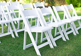 White Resin Chairs