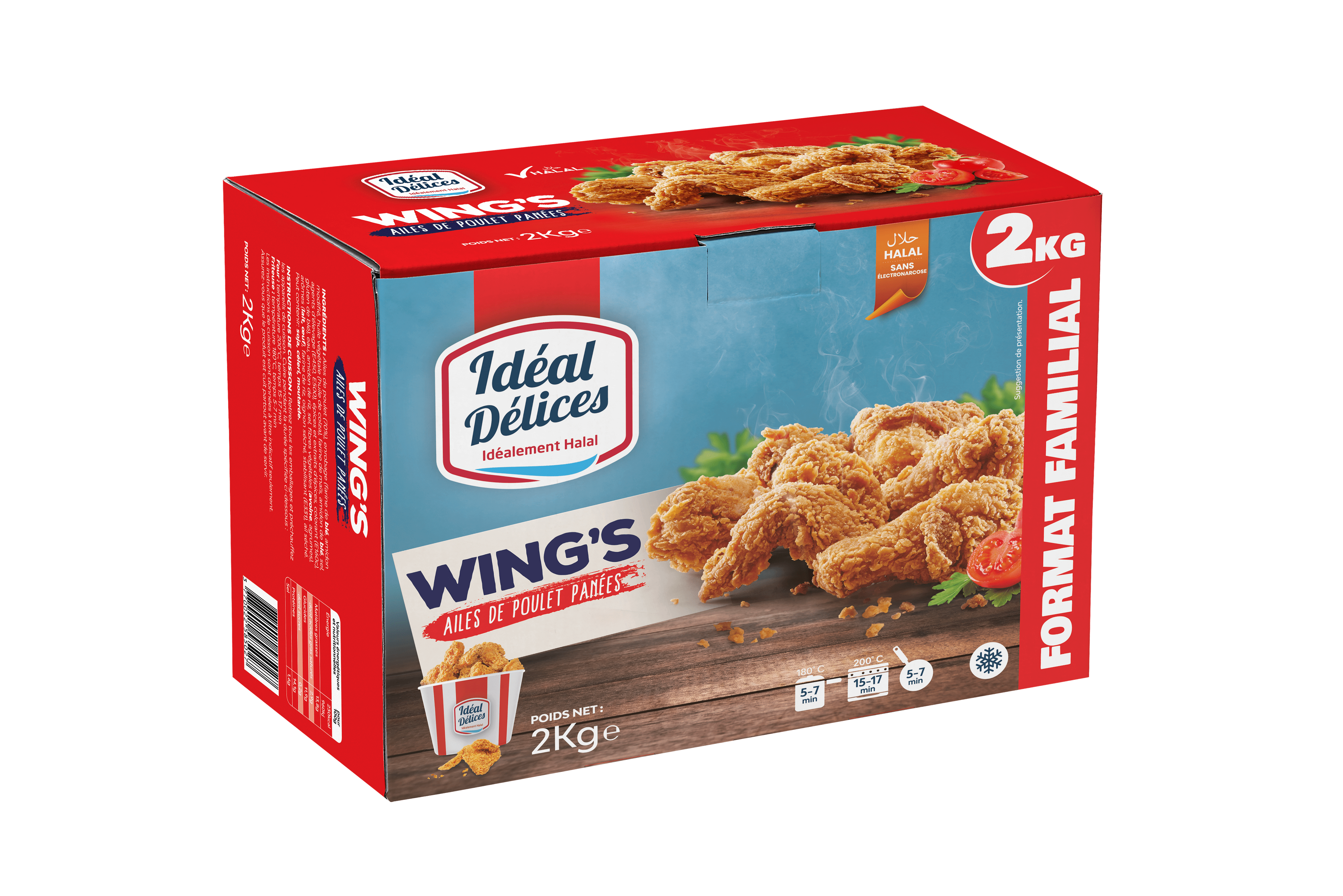 Tenders de poulet le KENTCHUKY 2kg