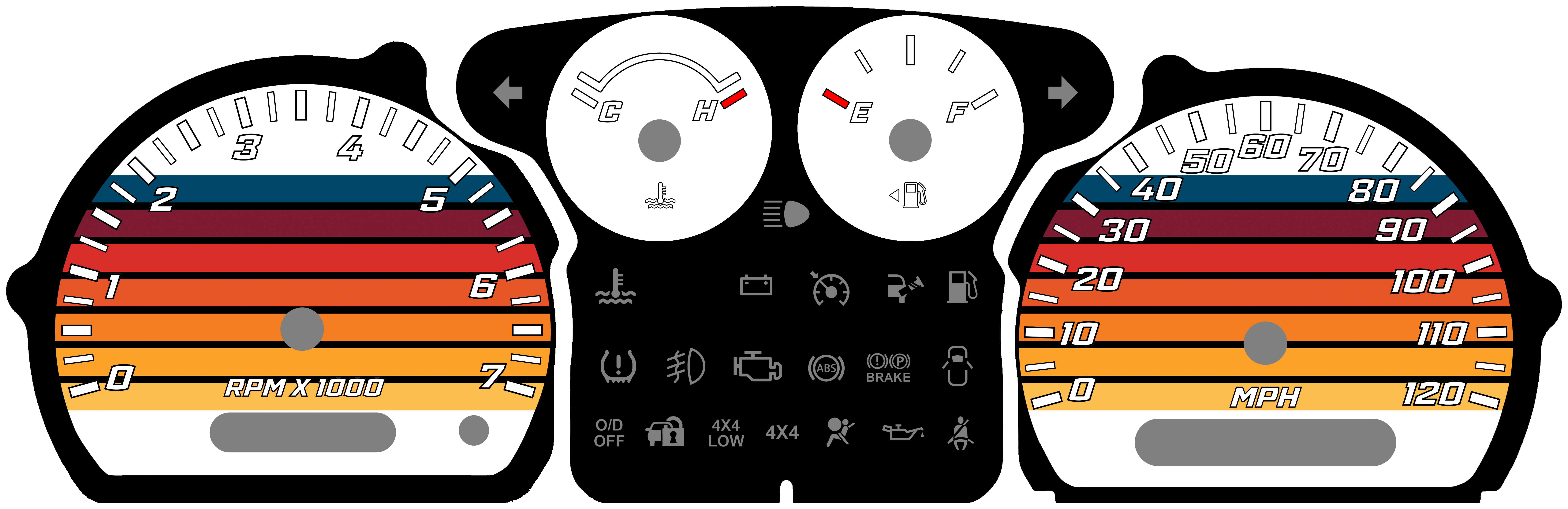 Retro Sunset Stripe Edition