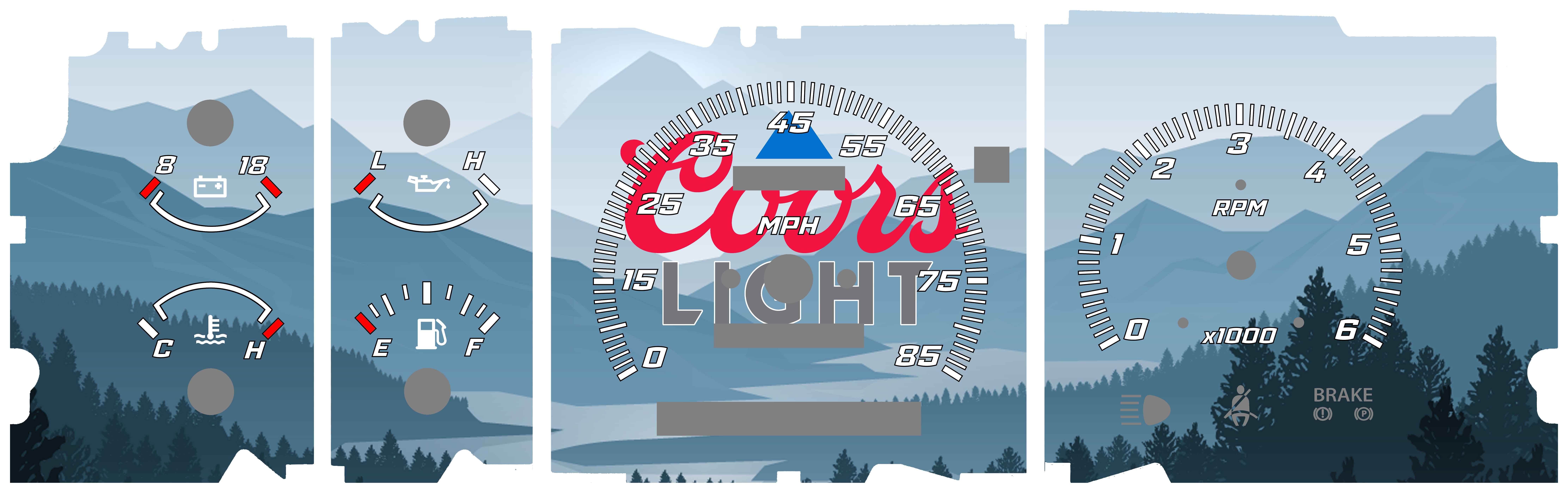 Coors Light Mountain Edition