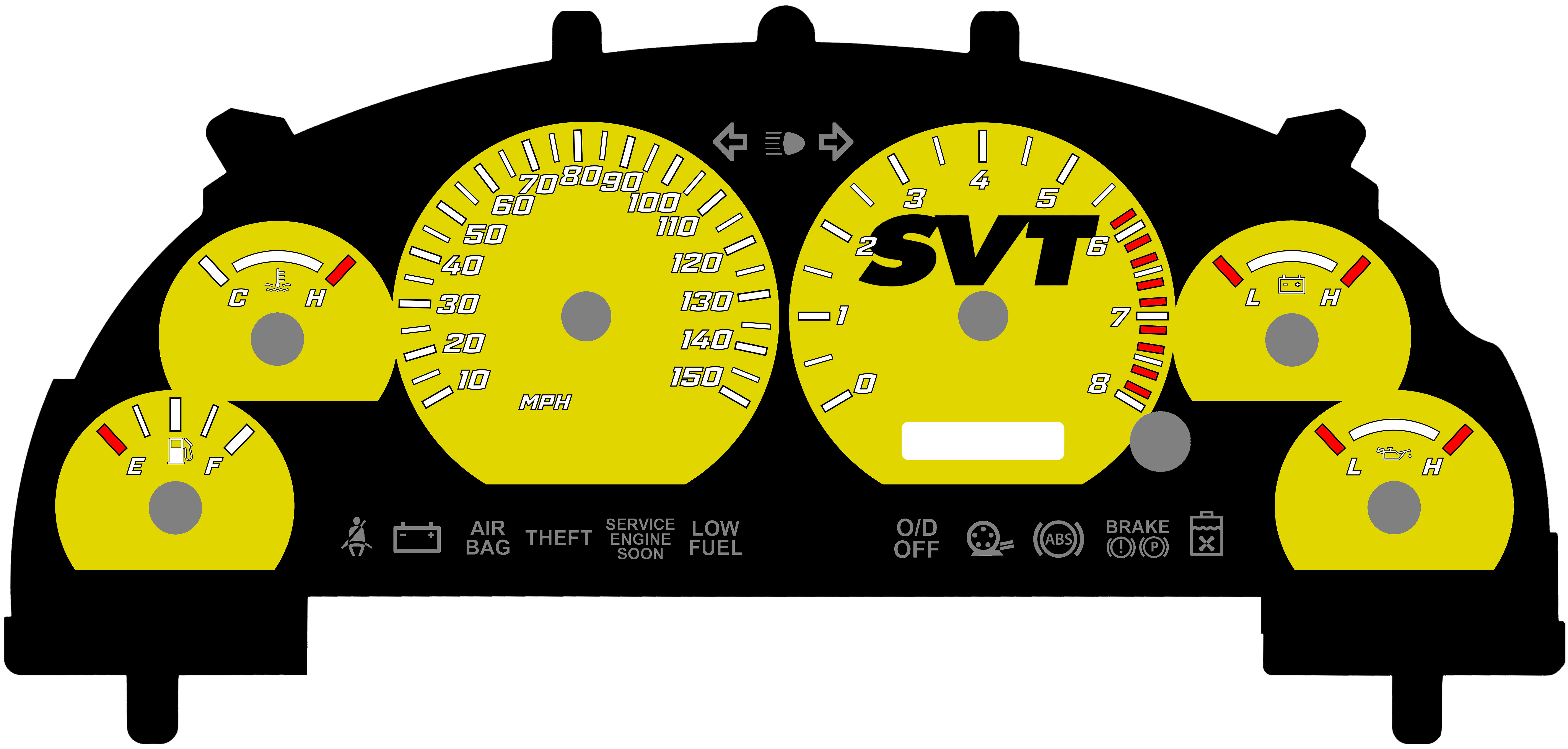 Yellow SVT Logo Edition