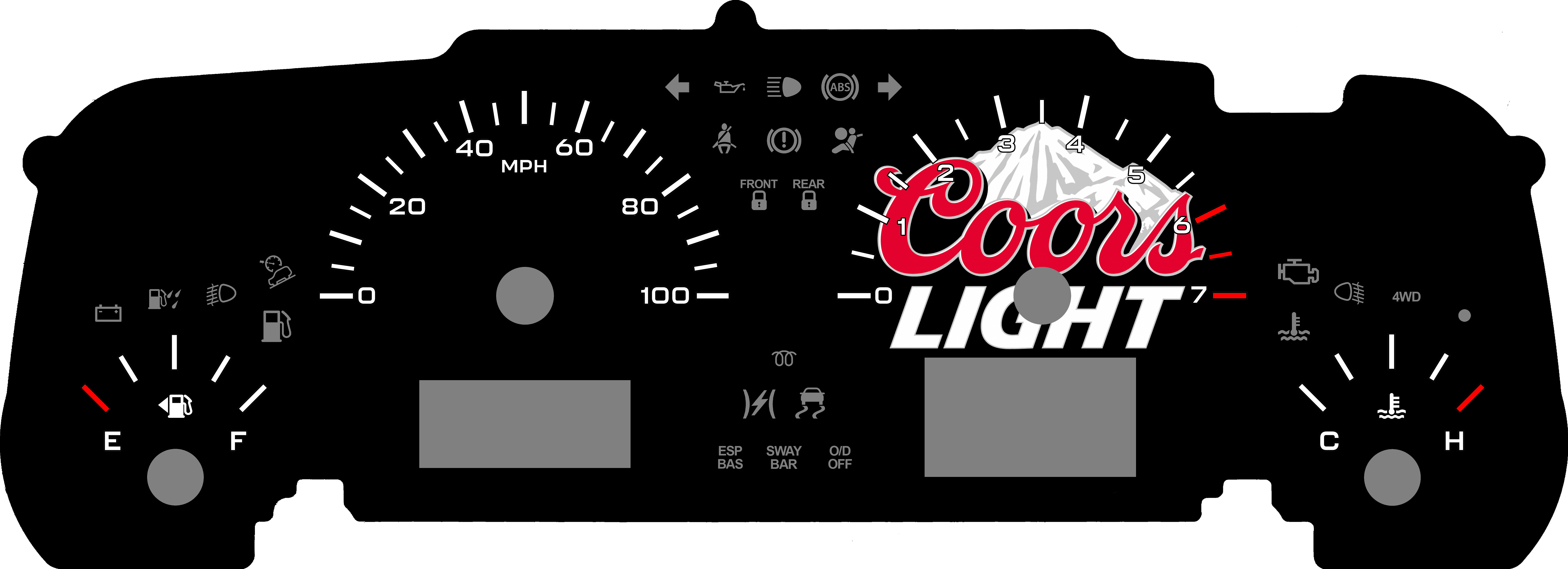 Coors Light Edition - Black
