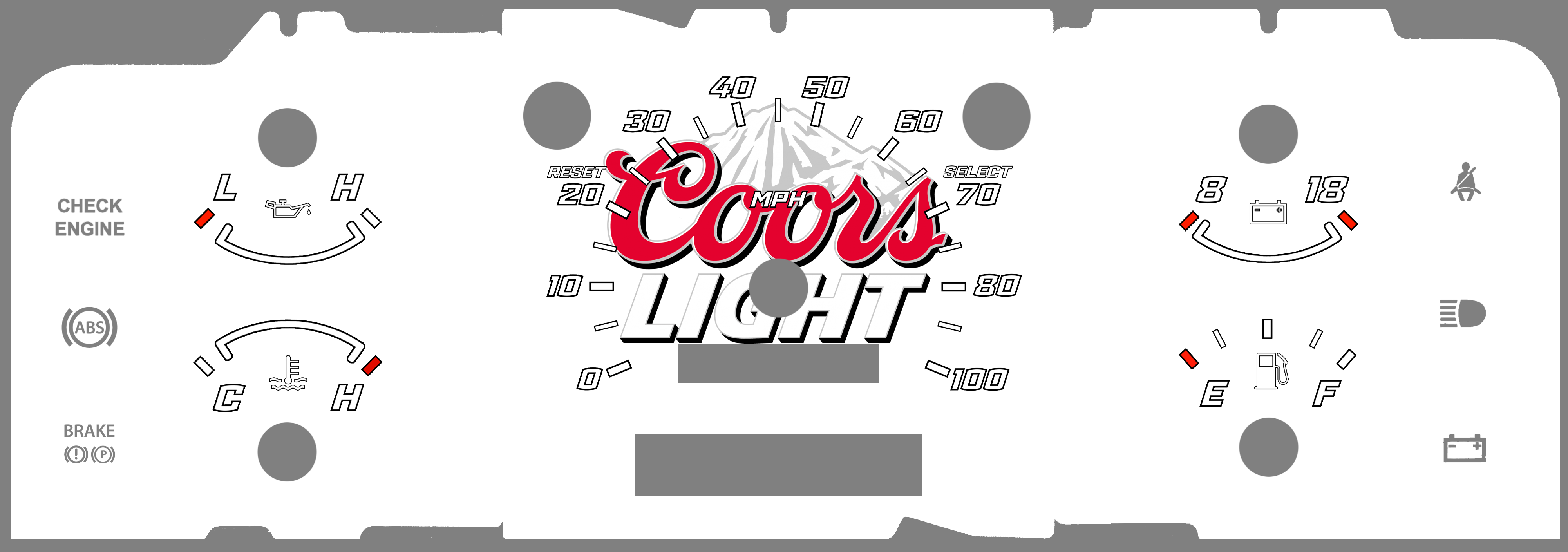 Coors Light Edition - White