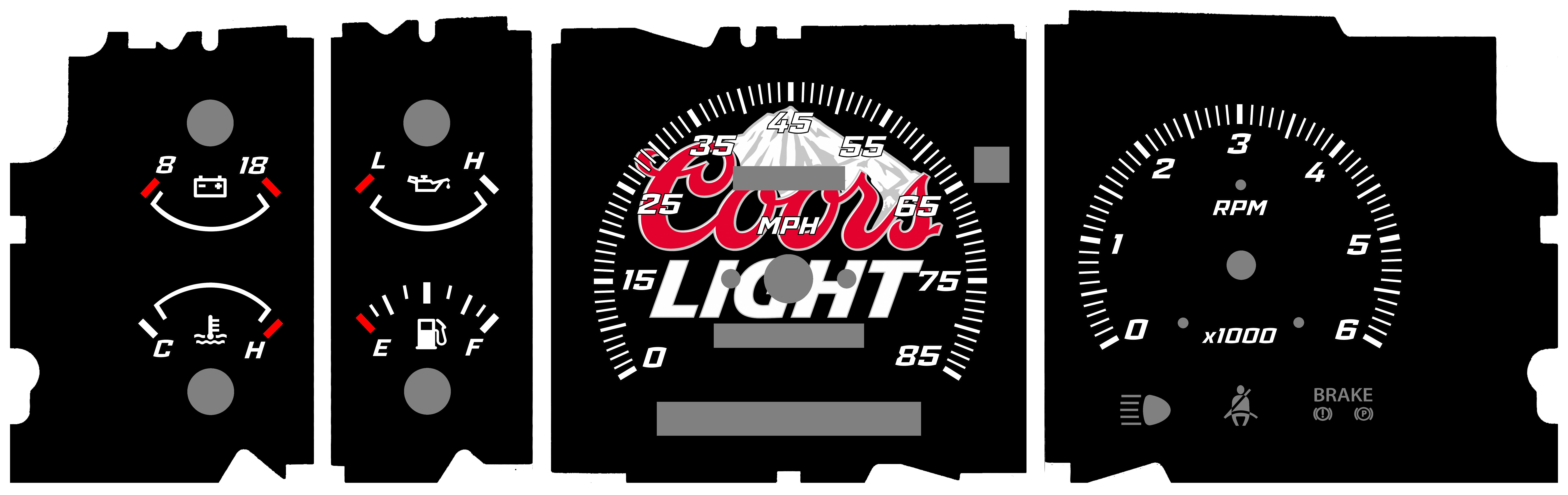 Coors Light Edition - Black