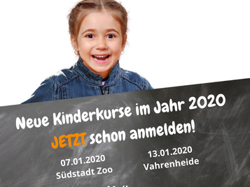 Neue Kinderkurse im Neuem Jahr