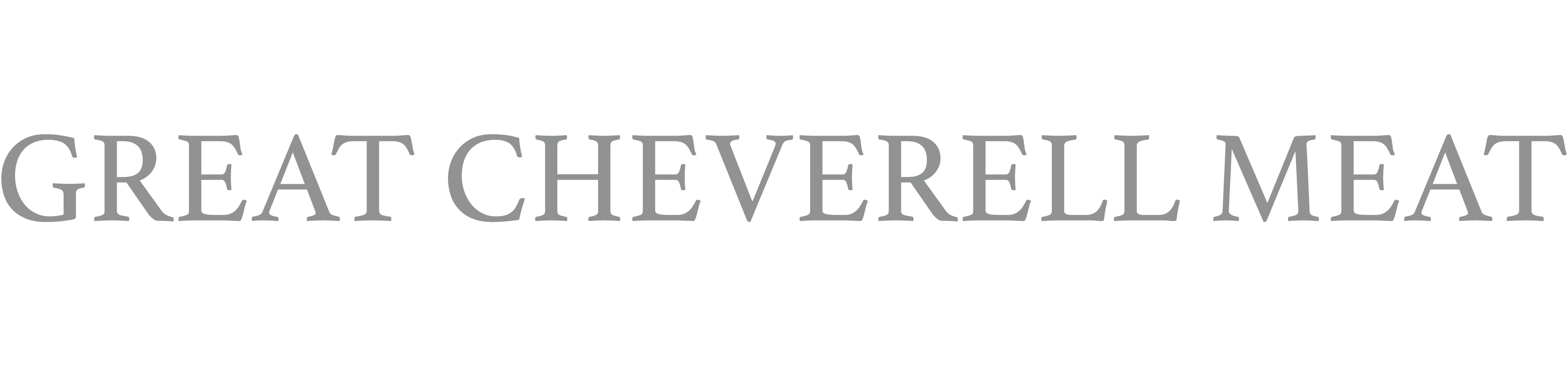 The Great Cheverell Meat Company Logo 