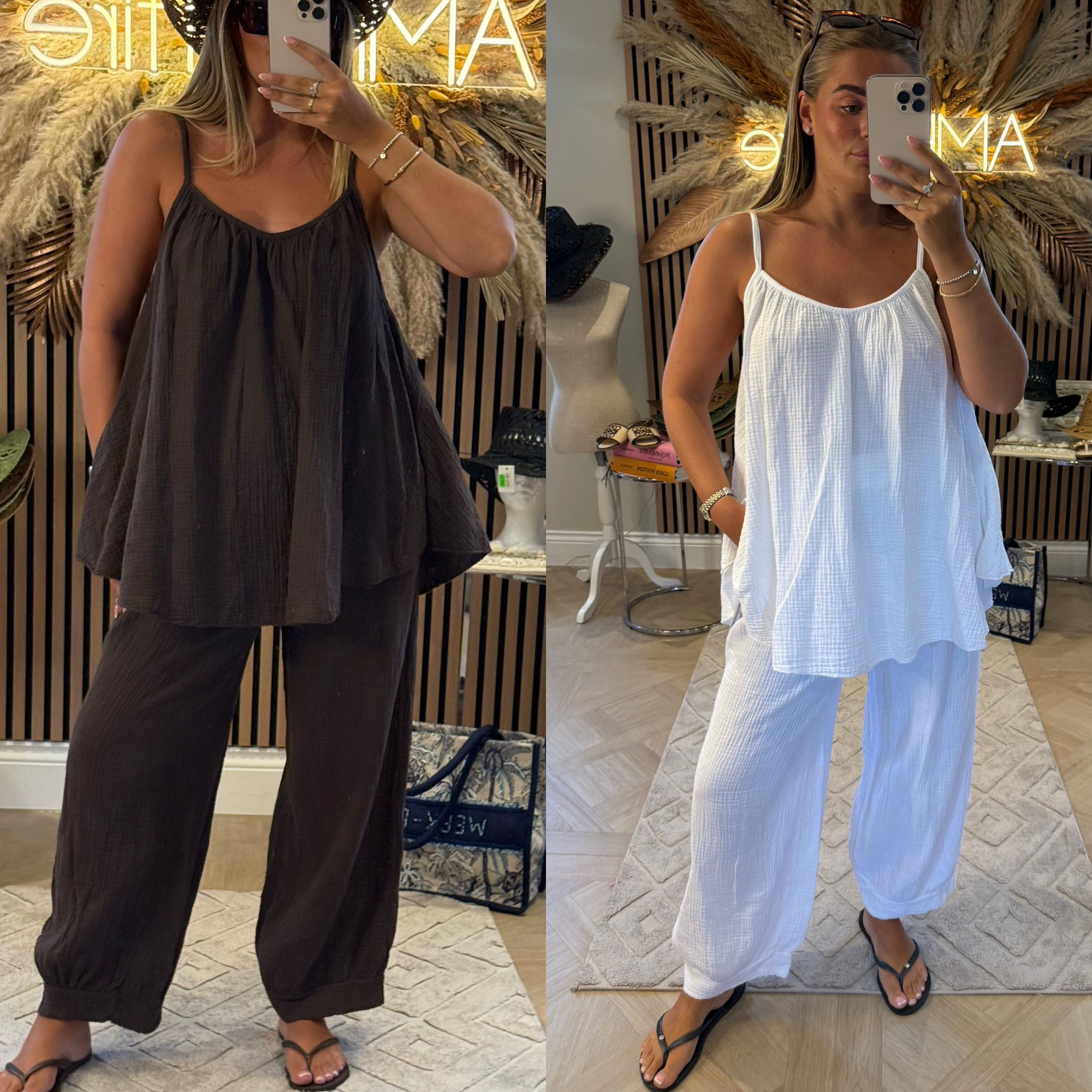 CALLIE Co-ord Cheesecloth