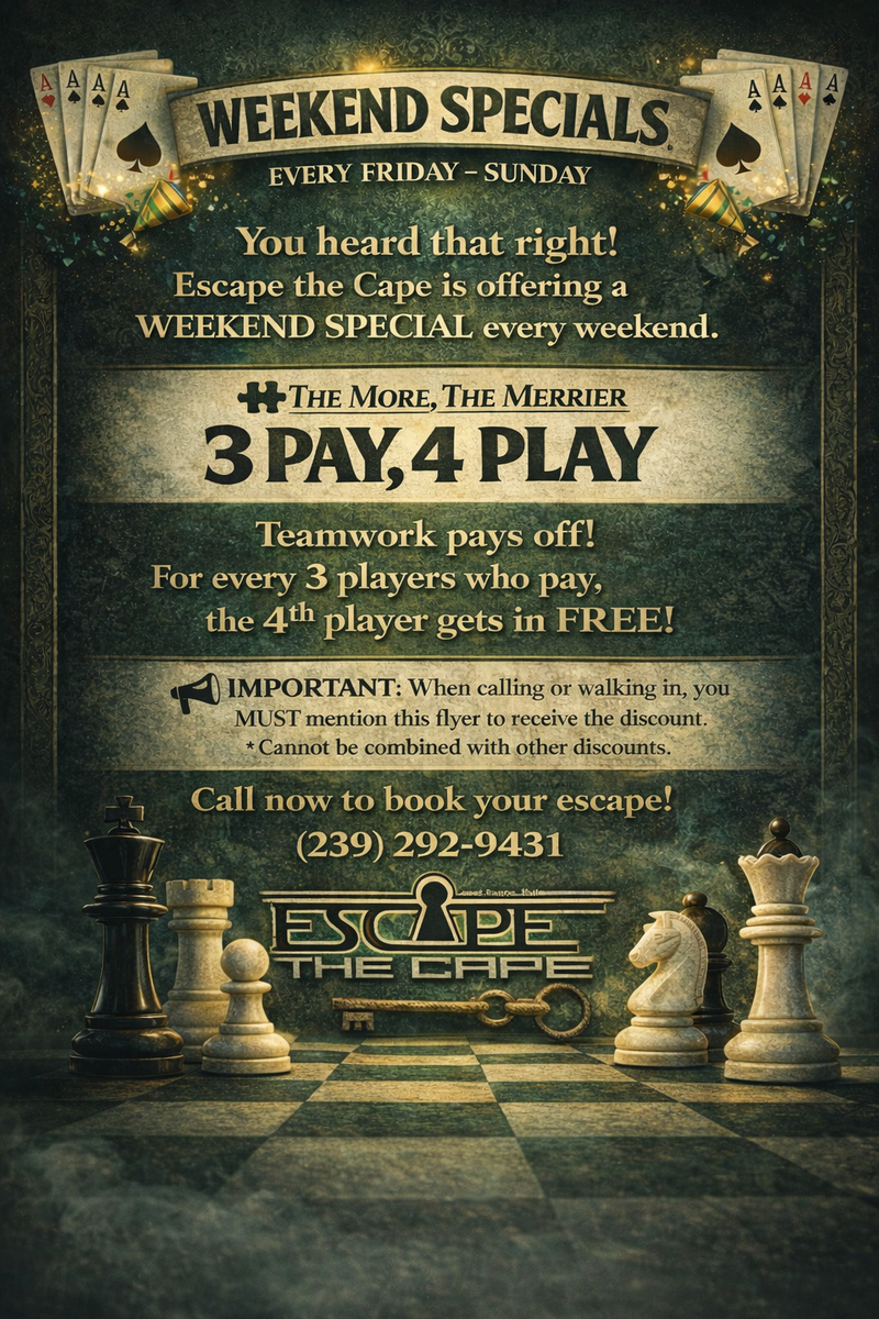 Escape the Cape Escape Rooms