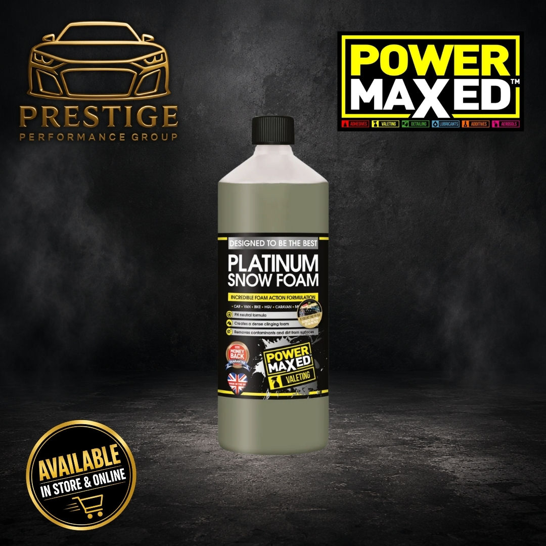 Power Maxed Platinum Snow Foam - 1 Litre