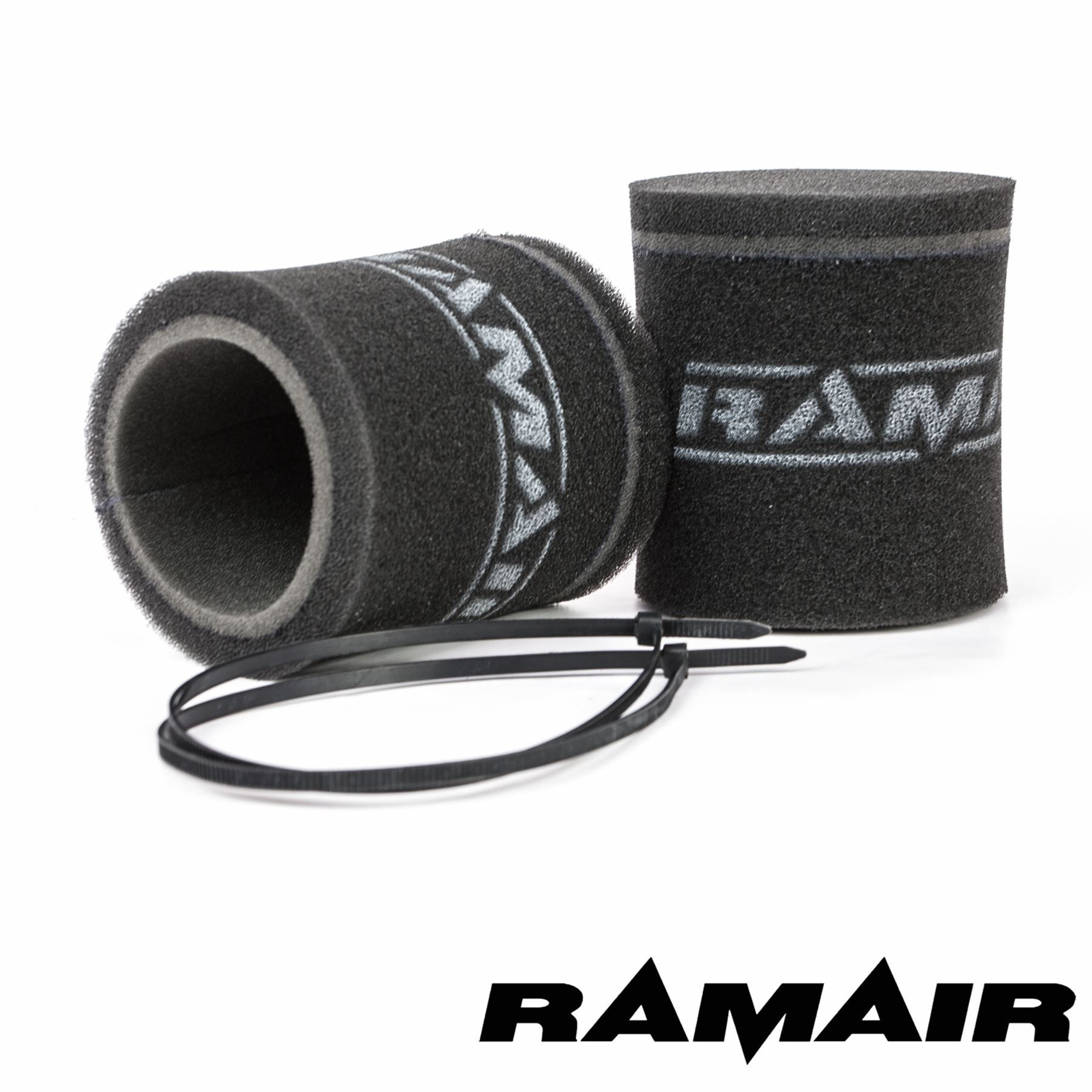 2x Single Inlet Motorcycle Carb Sock Foam Air Filter 102mm