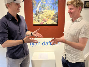 Surprise Encounter with Painter Ryan W. Daffurn
