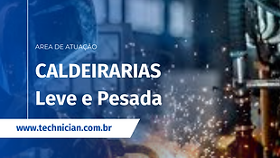 Area de atuação caldeireiras leve e pesasda 