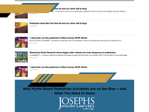 WMBF News Pedestrian Accident Search Image