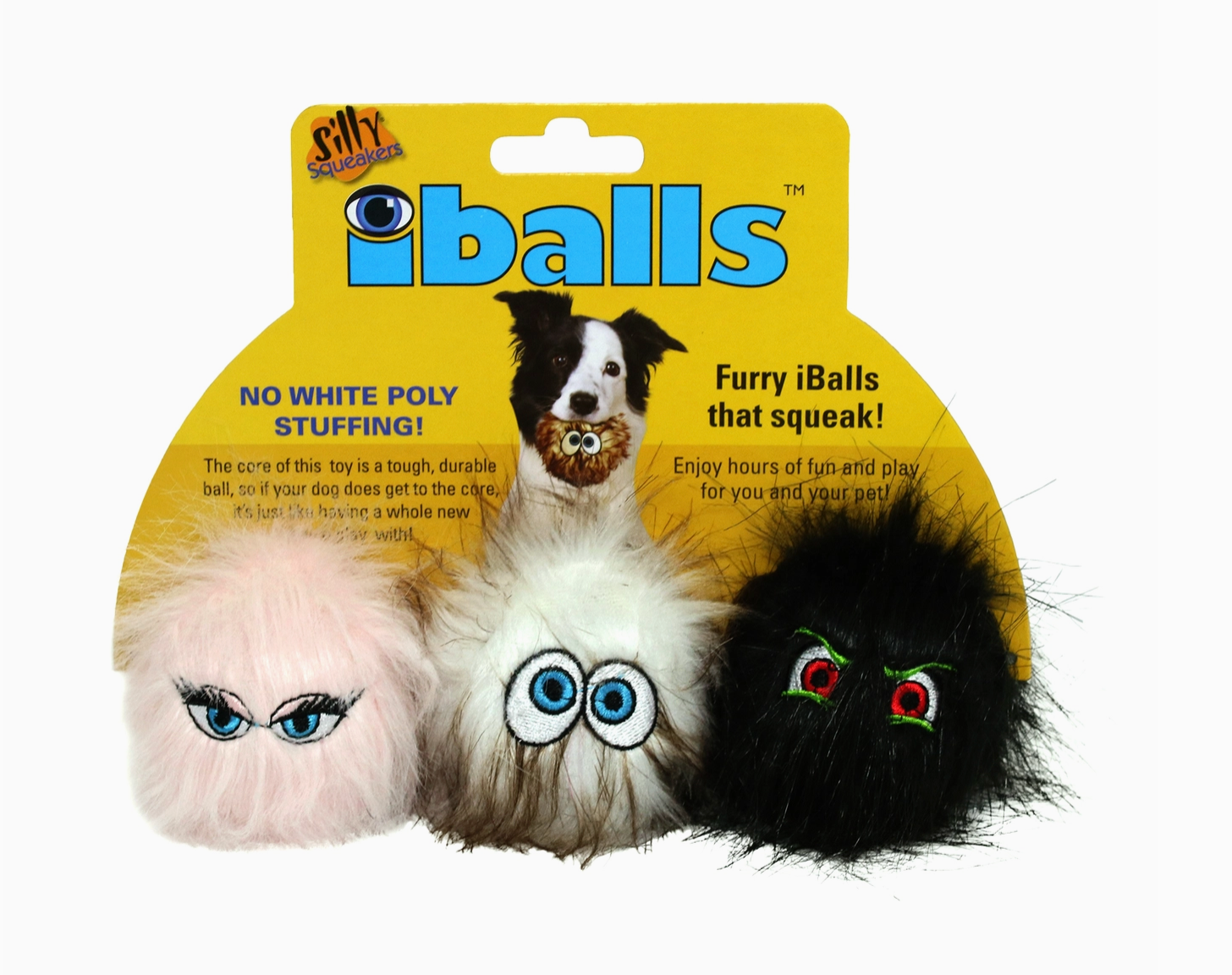 Tuffy Squeaker Ball 3 Pack