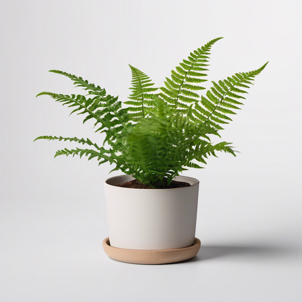 Faux Potted Fern