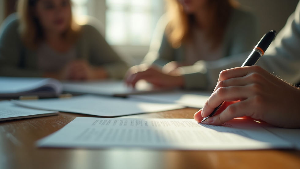 High-angle view of educational materials related to sex coaching