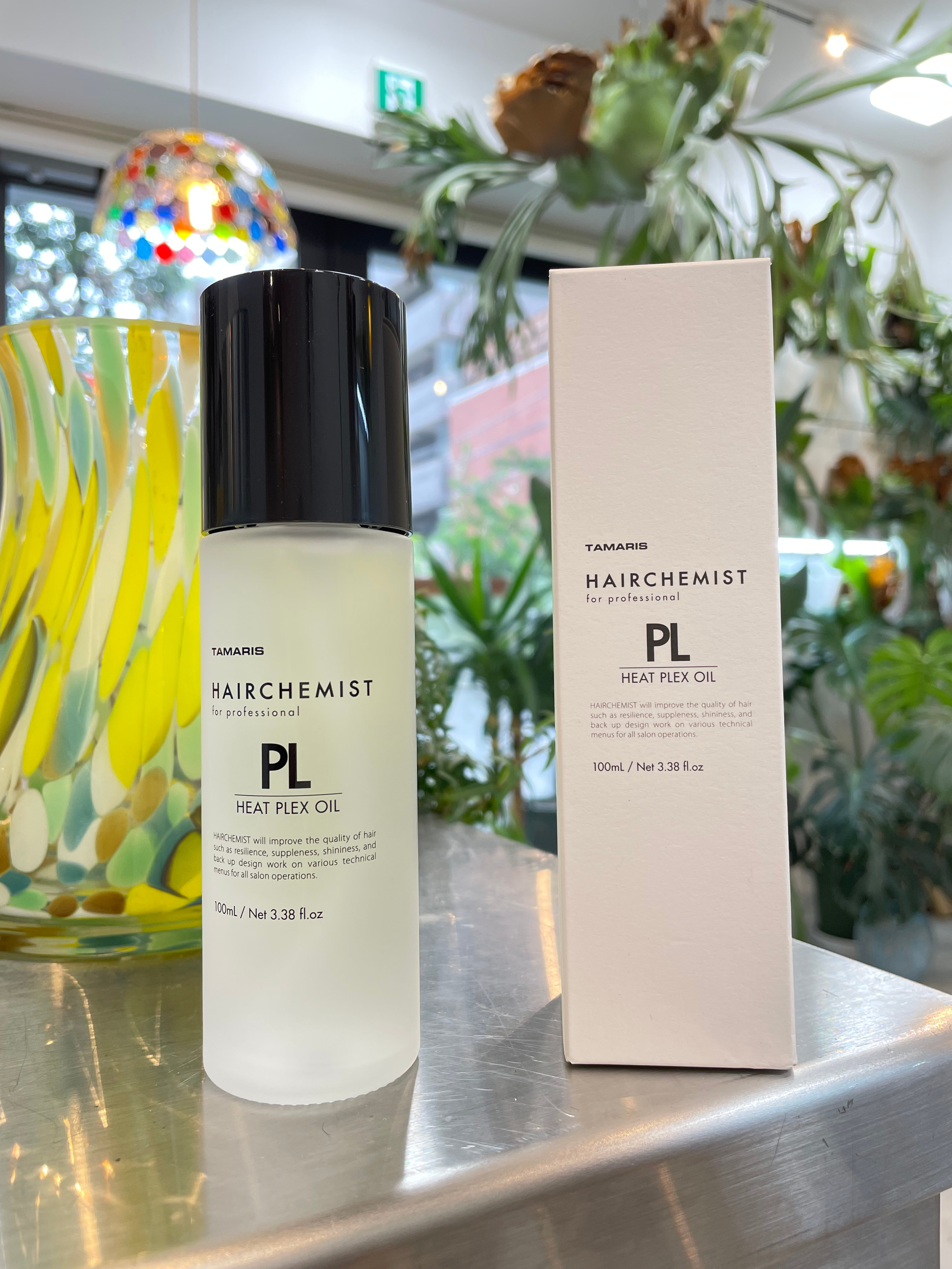 タマリス HAIRCHEMIST PL HEAT PLEXOIL 100ml×2 HAIRCHEMIST タマリス ヘアケミスト ヒートプレックスオイル