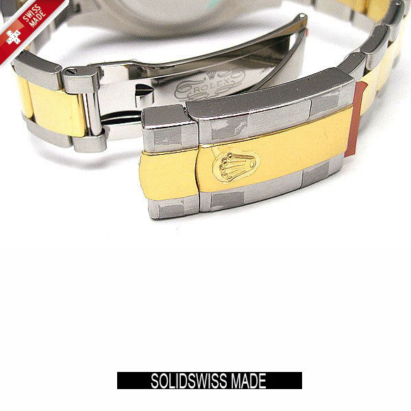 섬네일: Rolex Datejust 2Tone Black Arabic