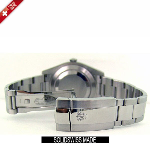 섬네일: Rolex Datejust SS Black