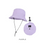 Thumbnail: Water Resistant Packable Bucket Hat with String UPF 50+