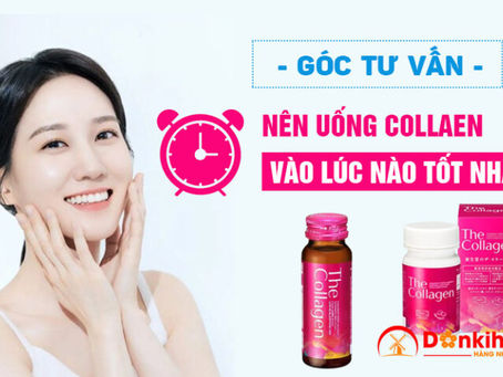 [Góc tư vấn] Nên uống Collagen khi nào tốt nhất?