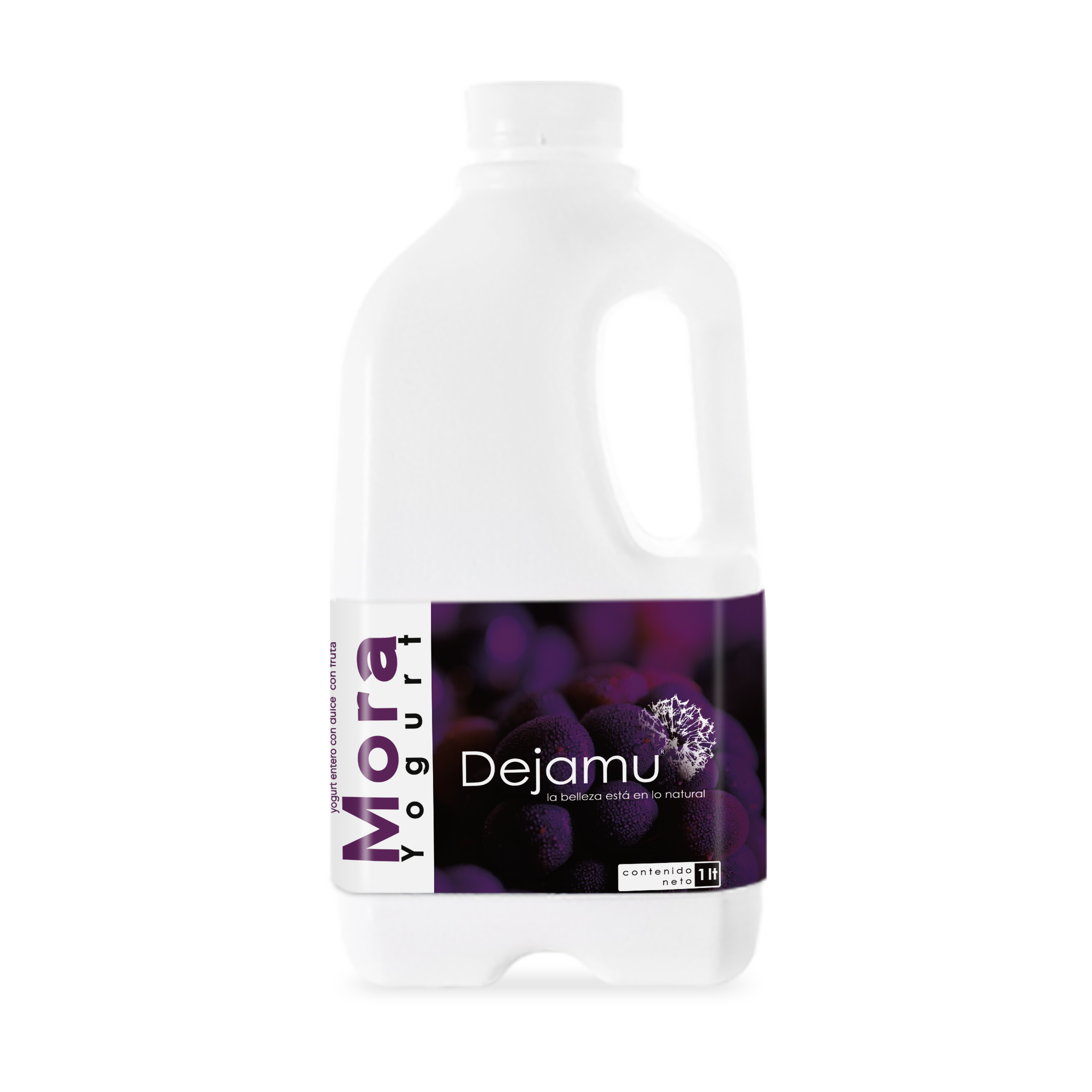 Yogurt deslactosado Mora x1l