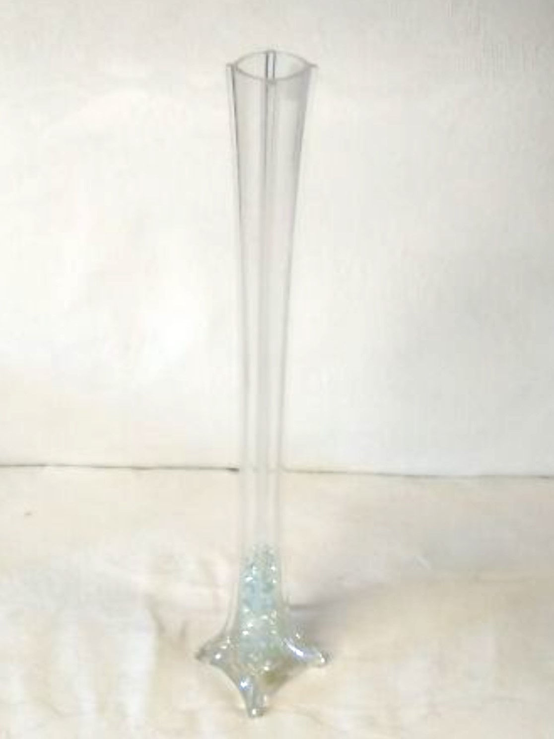 Tall Crystal Vase