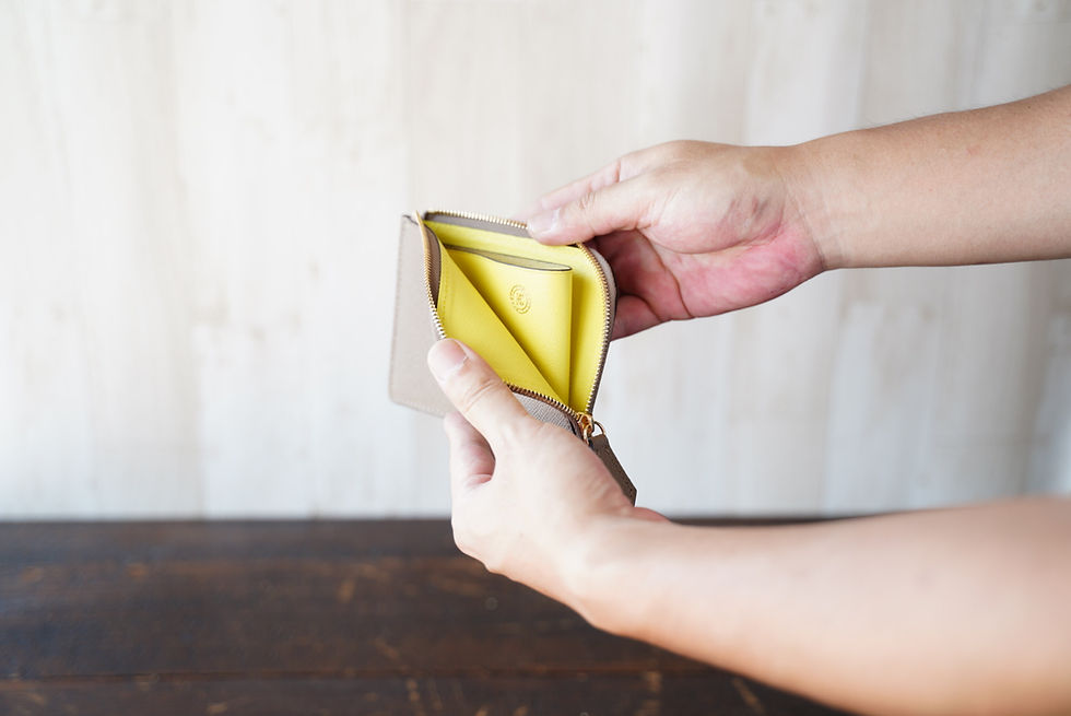 サムネイル： L字ファスナーウォレット(マチなし)