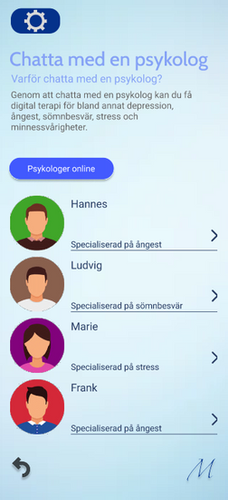 Chatta med Psykolog