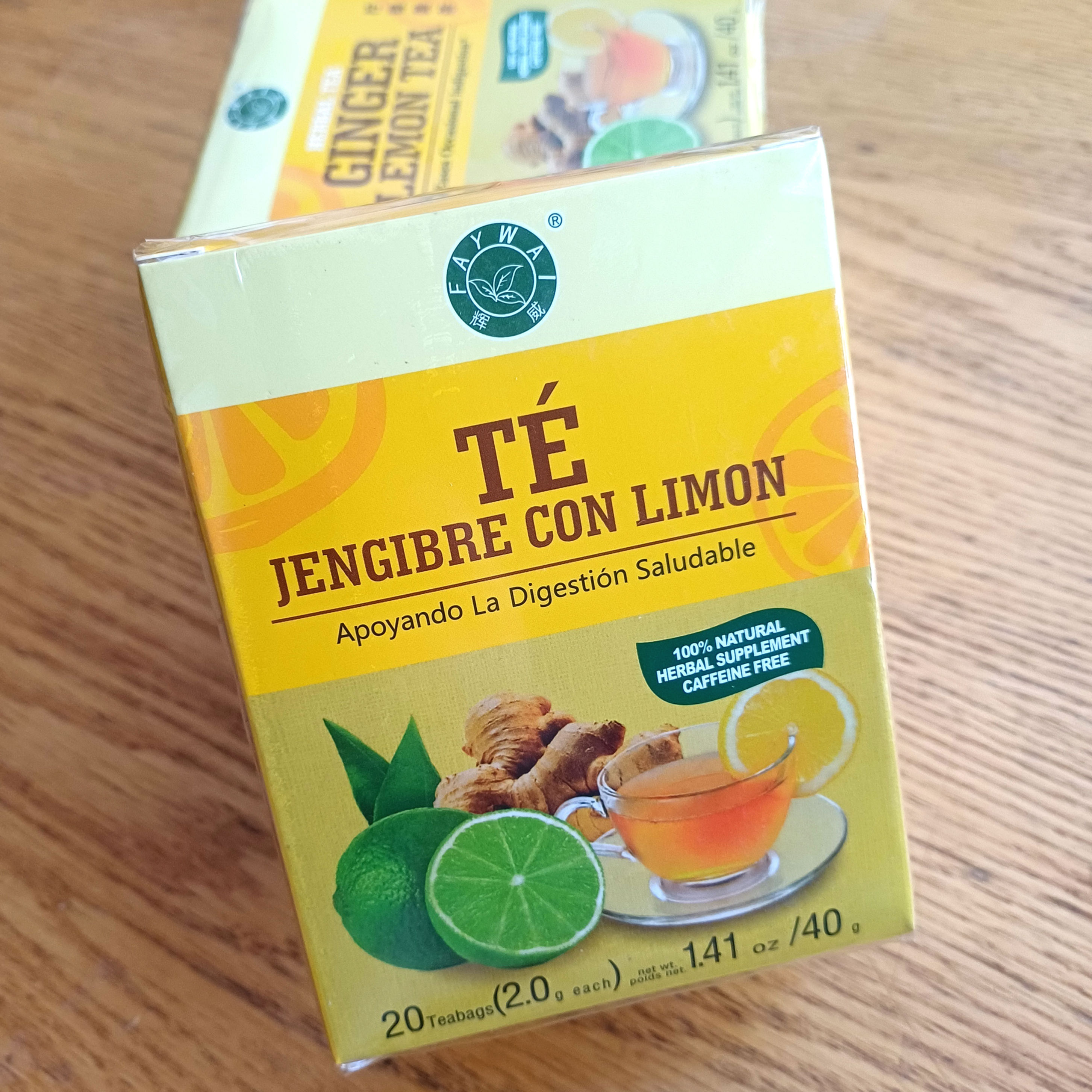Té de Jengibre con Limón