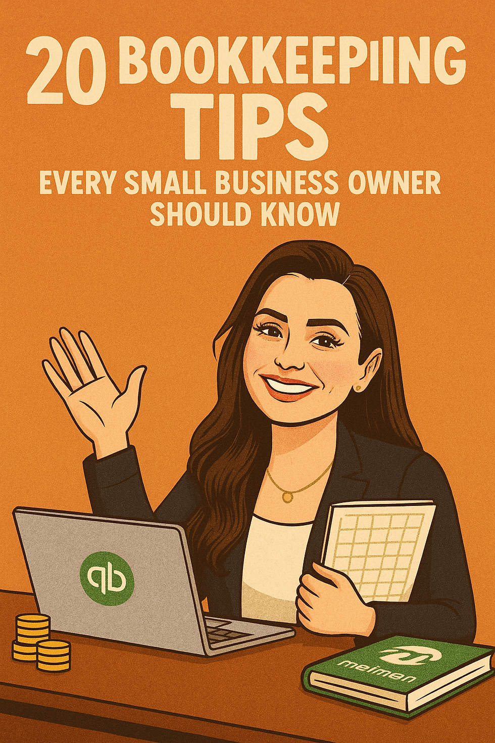 📘 20 Bookkeeping Tips Every Small Business Owner Should Know