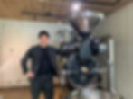 焙煎機と代表.jpg