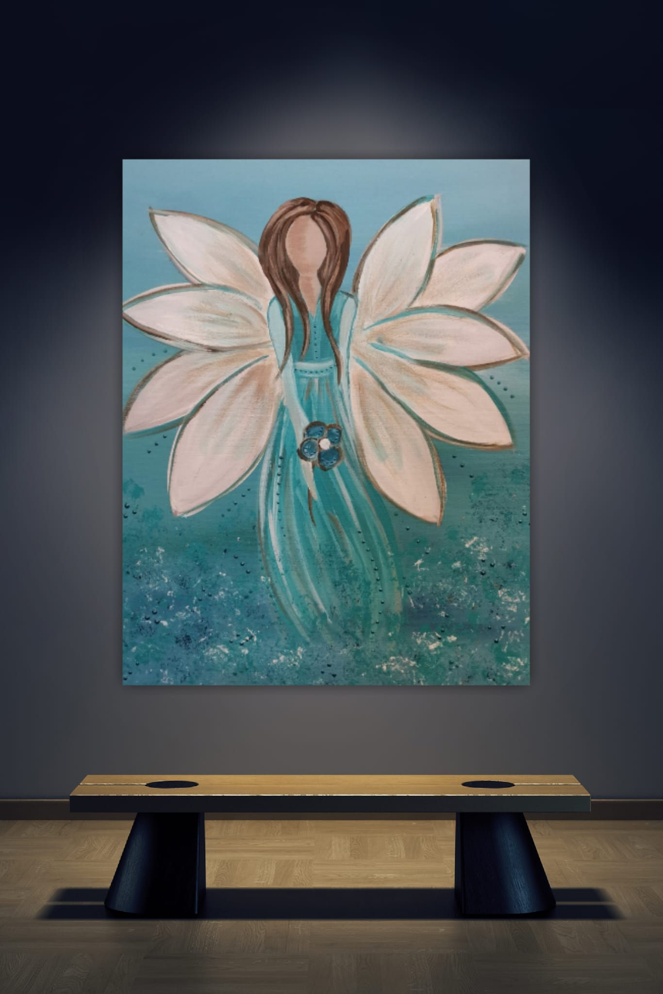 Engelbild - Schutzengel / Motiv 2