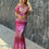 Thumbnail: Ombre Pink Sequin Dress