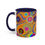 Thumbnail: Swirls of Serenity Accent Coffee Mug (11, 15oz)