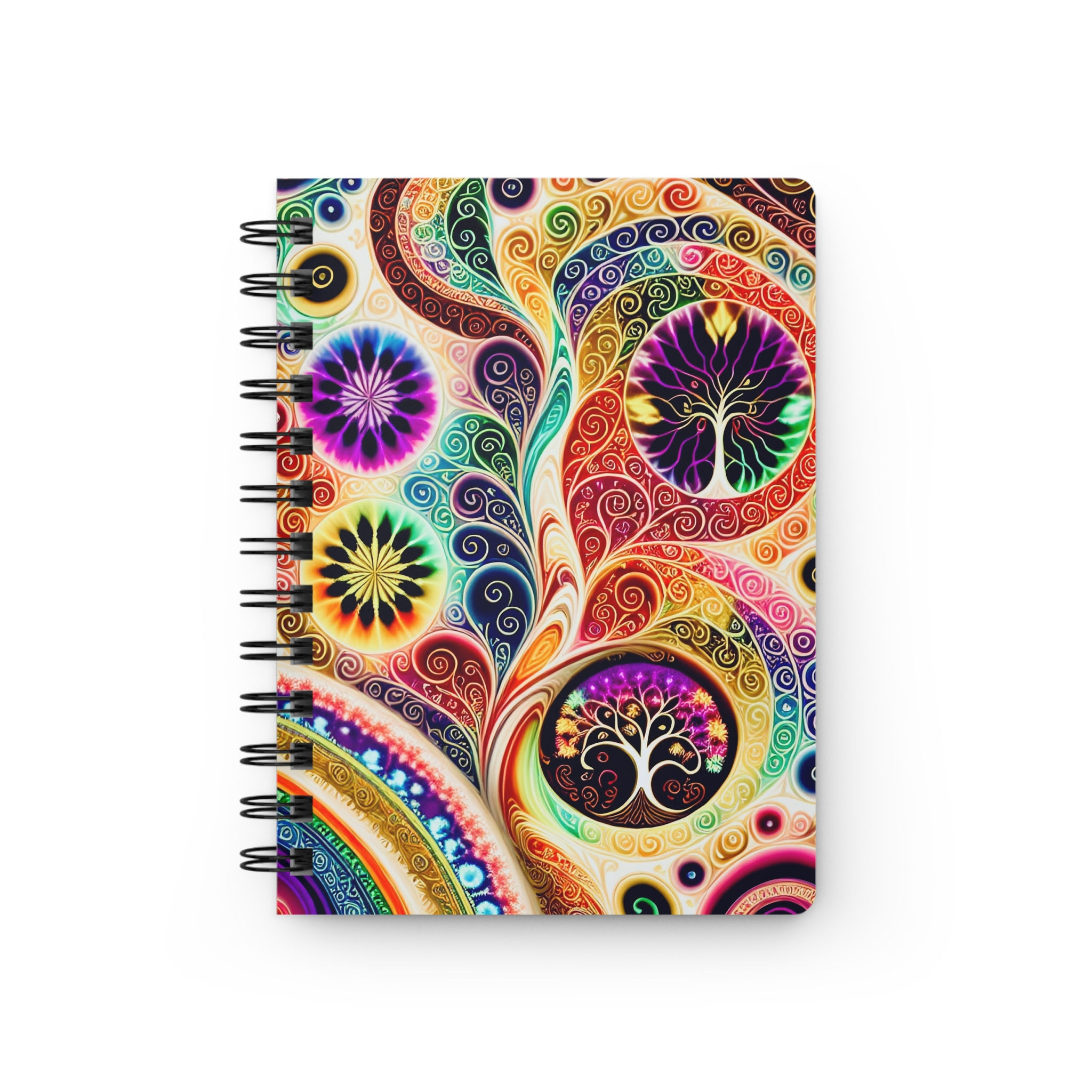 Majestic Hues Spiral Bound Journal